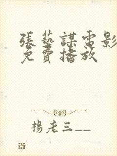 张艺谋电影英雄免费播放封面