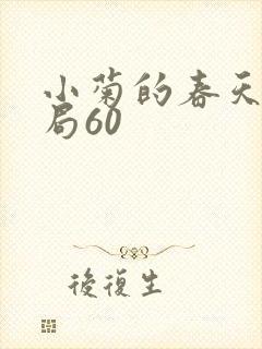 小菊的春天大结局60封面