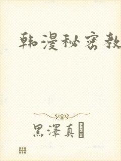 韩漫秘密教学
