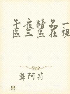 午夜精品一区二区三区在视