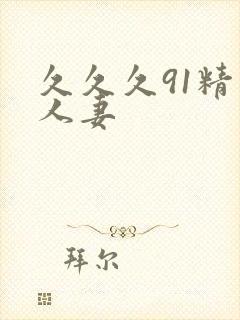 久久久91精品人妻