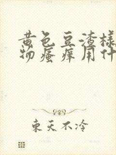 黄色豆渣样分泌物瘙痒用什么药