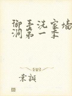 御手洗家墙壁破洞第一季封面