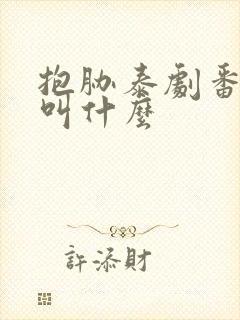 抱胁泰剧番外篇叫什么