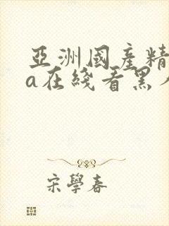 亚洲国产精品va在线看黑人