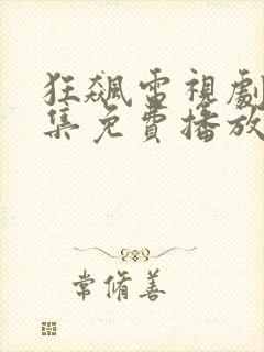 狂飙电视剧40集免费播放小小影院