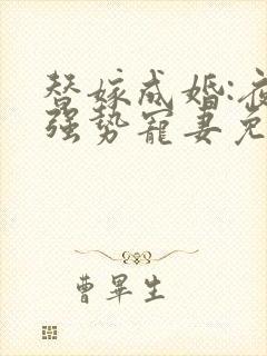 替嫁成婚:夜少强势宠妻免费阅读