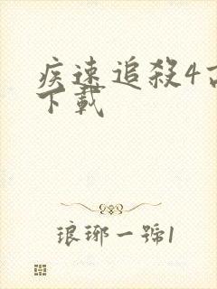 疾速追杀4高清下载封面