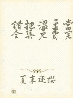 错把温柔当情深全集免费完整版