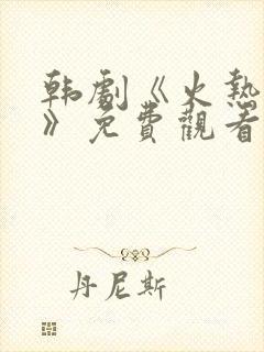 韩剧《火热追击》免费观看全集