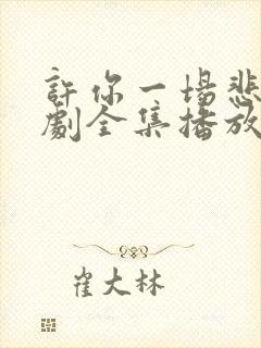 许你一场悲欢短剧全集播放