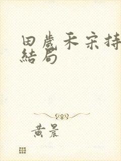 田岁禾宋持砚大结局