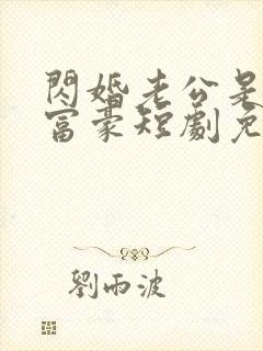 闪婚老公是超级富豪短剧免费观看