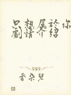 只想属于你泰剧剧情介绍