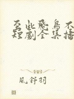 至此飞鸟不相逢短剧全集播放