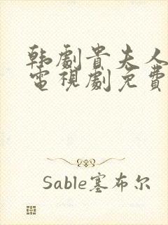 韩剧贵夫人在线电视剧免费观看