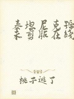 泰坦尼克号电影未剪版在线观看封面