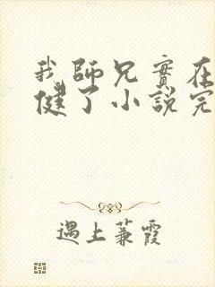 我师兄实在太稳健了小说完本txt