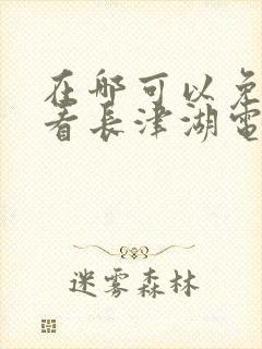 在哪可以免费观看长津湖电影