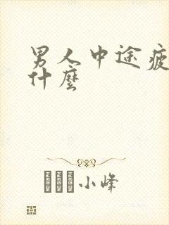 男人中途疲软吃什么