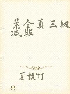 叶全真三级无删减版