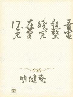 17.在线观看免费完整电影