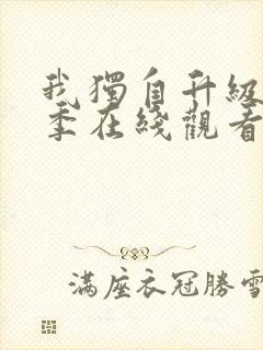 我独自升级第二季在线观看12集封面