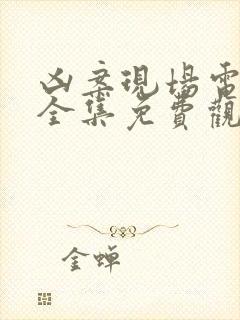 凶案现场电视剧全集免费观看30集