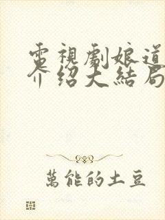 电视剧娘道剧情介绍大结局