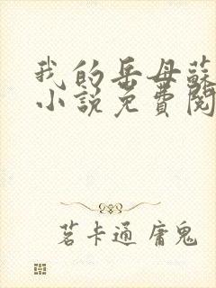 我的岳母苏沛真小说免费阅读