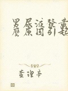 男尿液发黄是什么原因引起的封面