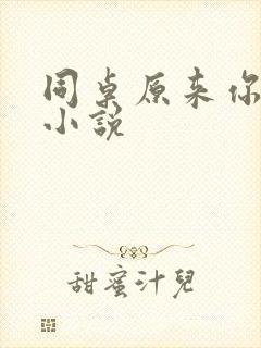 同桌原来你也看小说