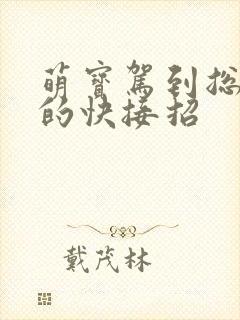 萌宝驾到总裁爹的快接招