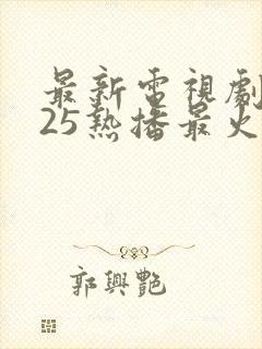 最新电视剧2025热播最火剧免费观看谍战封面