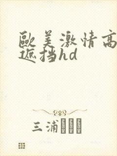 欧美激情高潮无遮挡hd