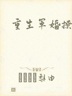 重生军婚撩人封面