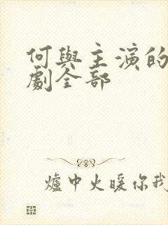 何与主演的电视剧全部