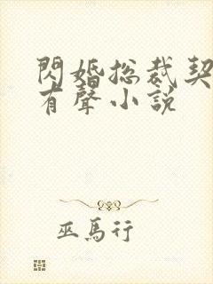 闪婚总裁契约妻有声小说