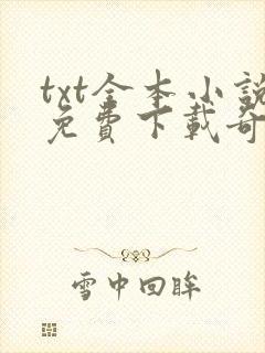 txt全本小说免费下载奇书网