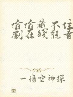 偷偷藏不住电视剧在线观看全集免费