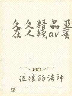 久久精品亚洲成在人线av蜜臀封面