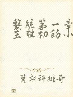 系统第一章给宿主破初的小说