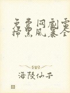 免费网剧电视剧扫黑风暴全集