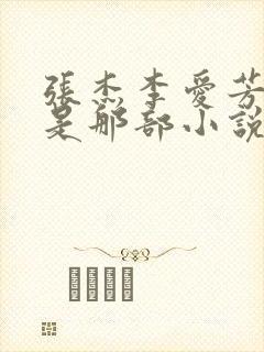 张杰李爱芳张艳是那部小说