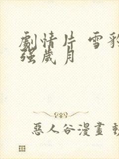 剧情片 雪豹坚强岁月封面