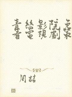 青丝影院免费观看电视剧策驰封面