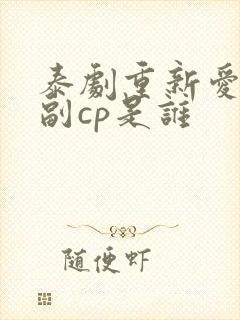 泰剧重新爱上你副cp是谁