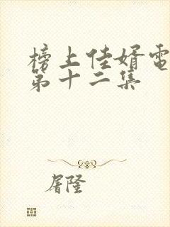 榜上佳婿电视剧第十二集