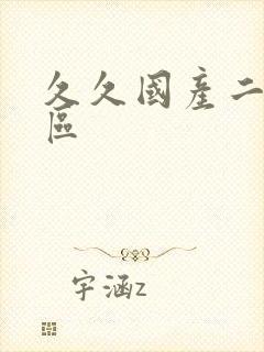 久久国产二区三区