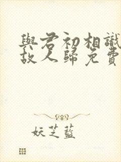 与君初相识犹如故人归免费